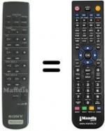 Télécommande équivalente Sony STRDE205