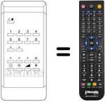 Télécommande équivalente REMCON304