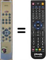Télécommande équivalente 212837 DOLBY DIGITAL