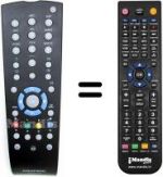 Télécommande équivalente Grundig 42-4820