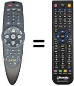 Télécommande équivalente REMCON574
