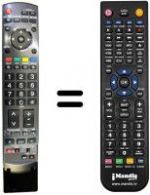 Télécommande équivalente REMCON579