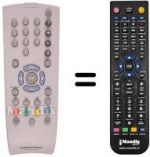 Télécommande équivalente REMCON1038