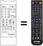 Télécommande équivalente Panasonic TNQ1411
