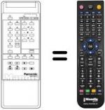 Télécommande équivalente Panasonic TNQ8E0418