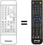 Télécommande équivalente Panasonic TNQ8E0448