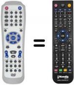 Télécommande équivalente REMCON360