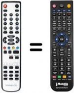 Télécommande équivalente REMCON1001