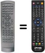 Télécommande équivalente REMCON692