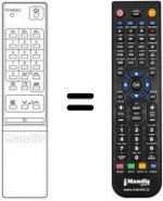 Télécommande équivalente REMCON107