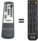 Télécommande équivalente Thomson AM1080