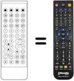 Télécommande équivalente Waltham CT1420F