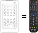Télécommande équivalente REMCON854