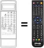 Télécommande équivalente REMCON158