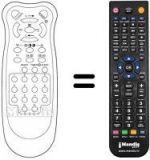 Télécommande équivalente Sinudyne 10300A