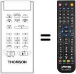 Télécommande équivalente REMCON1087