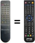 Télécommande équivalente REMCON1413