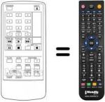 Télécommande équivalente REMCON340