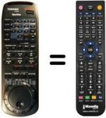 Télécommande équivalente Toshiba V813G
