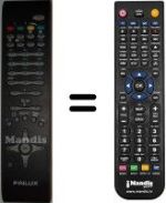 Télécommande équivalente Finlux 37FLD750