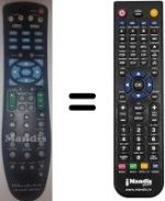 Télécommande équivalente Wharfedale WH-AV4337 USB