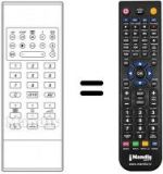 Télécommande équivalente REMCON856