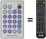 Télécommande équivalente REMCON275