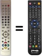 Télécommande équivalente RC-L6B