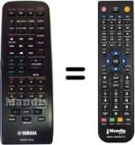 Télécommande équivalente Yamaha HTR-5830