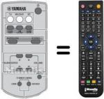 Télécommande équivalente Yamaha YAS-CU201