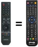 Télécommande équivalente Samsung AA59-00413A