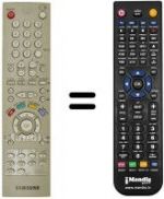Télécommande équivalente Samsung DW21G6VD