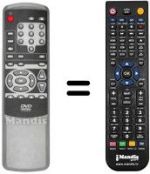 Télécommande équivalente REMCON381