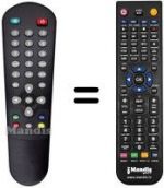 Télécommande équivalente COBRA GIRAFFA180