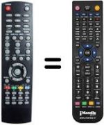 Télécommande équivalente United REMCON884
