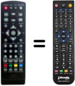 Télécommande équivalente FREIA-COMBO