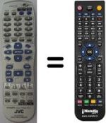 Télécommande équivalente JVC DR-M1SL