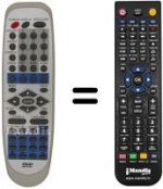 Télécommande équivalente BOMAN 28101