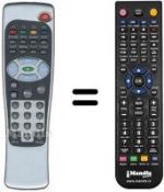 Télécommande équivalente KYOSTAR KNS5000