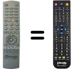 Télécommande équivalente Metronic 060550