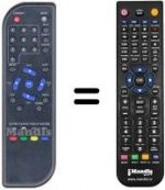 Télécommande équivalente Schaub Lorenz REMCON086
