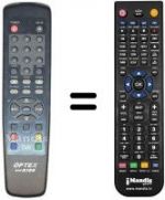 Télécommande équivalente OPTEX ORD9700