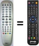 Télécommande équivalente Philips DVD-R5350H