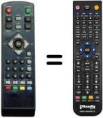 Télécommande équivalente Strong REMCON595