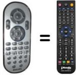 Télécommande équivalente RC810