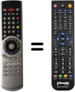 Télécommande équivalente PINACLE IP 9000 HD