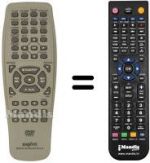 Télécommande équivalente Sanyo SL20