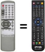 Télécommande équivalente RC-966