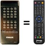 Télécommande équivalente Hitachi RC357
