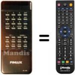 Télécommande équivalente Finlux SR4200